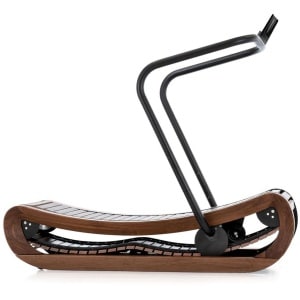 NOHRD Loopband Sprintbok V.2 Notenhout - Houten Zelfaangedreven Hardloopband - Geruisloos & Onderhoudsvrij