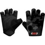 NRG Sport & Fitness Handschoenen Heren & Dames - Krachttraining & Crossfit - Camouflage Grijs & Zwart - Meer grip - Maat M