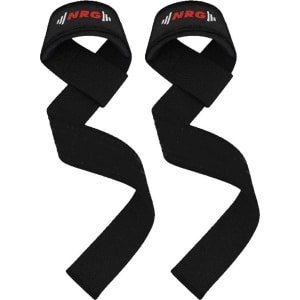 NRG fitness Lifting Straps - Deadlift Straps - Zwart - Krachttraining Accessoires - Powerlifting - Bodybuilding - Gym Straps - Fitness - Set