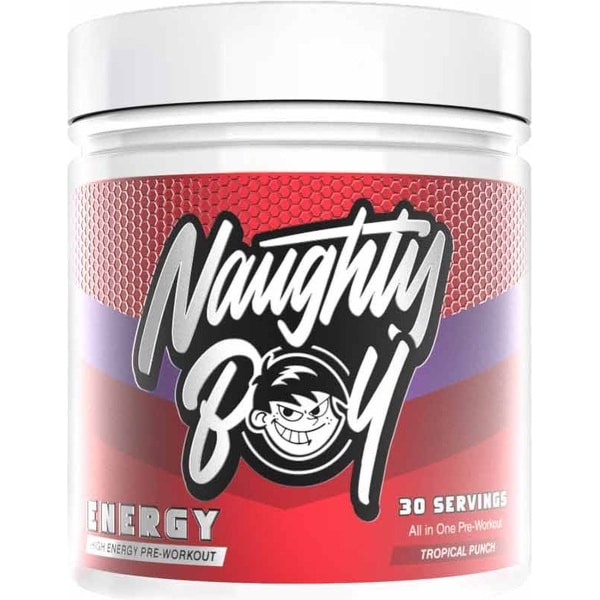 Naughty Boy Energy Pre-Workout 30servings Tropical Punch