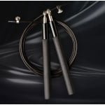 New Age Devi - Springtouw - Zwart - Jump rope - Crossfit - Hoge Snelheid - Duurzaam Staal Slijtvast ontwerp