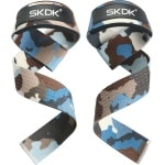 Nivard Wrist Wraps - Lifting Straps - Crossfit Grips - Polsband - Krachttraining - Fitness - Deadlift - Sport - Camo Blauw