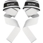 Nivard Wrist Wraps - Lifting Straps - Crossfit Grips - Polsband - Krachttraining - Fitness - Deadlift - Sport - Wit