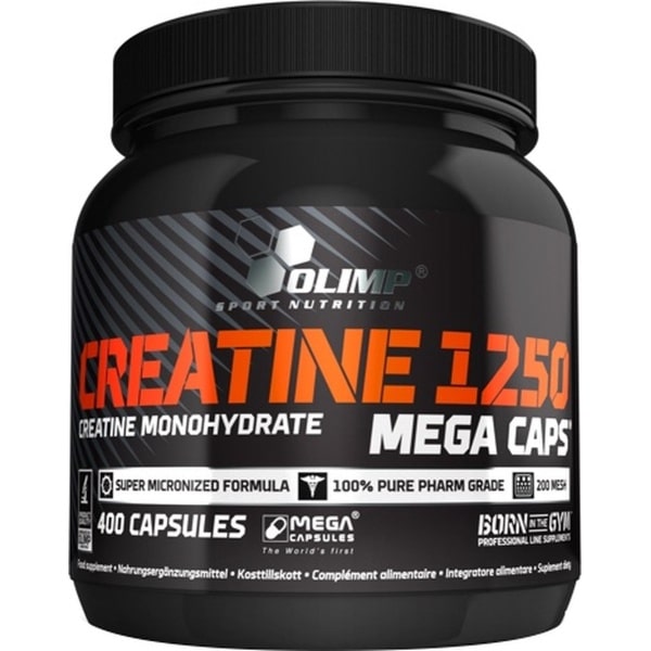 Olimp Nutrition-Creatine Mega Caps - spiergroei - 400 capsules