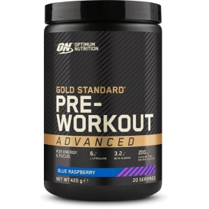 Optimum Nutrition Gold Standard Pre-Workout Advanced - Pre Workout - Blue Raspberry - 420 gram (20 doseringen)