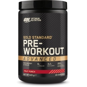 Optimum Nutrition Gold Standard Pre-Workout Advanced - Pre Workout - Fruit Punch - 420 gram (20 doseringen)