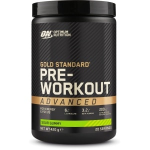 Optimum Nutrition Gold Standard Pre-Workout Advanced - Pre Workout - Sour Gummy - 420 gram (20 doseringen)