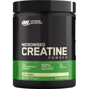 Optimum Nutrition Micronized Creatine Powder - Creatine Poeder - Creatine Monohydraat - 1 Pot - 317 gram (88 doseringen)