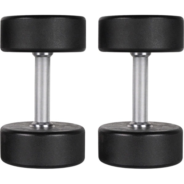 PH Fitness PU Dumbbells Set 6KG - 2 STUKS - Ronde Polyurethaan Dumbells - Duurzaam & Ergonomisch - Ideaal voor Krachttraining
