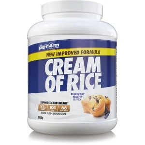 Per4m - Cream of Rice - 2kg - Blueberry Muffin - Weight Gainer - Mass Gainer - COR - Cream of rice - Rijstmeel - Shake - Fitness - Krachttraining - Gym