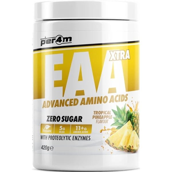 Per4m - EAA Xtra 420g - Tropical Pineapple - Aminozuren - EAA - Fitness - Krachttraining - Sportvoeding