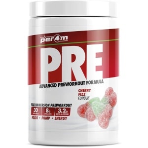 Per4m - Pre Workout Stim - 570g - Cherry Fizz - pre-workout