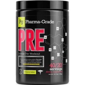 Pharma Grade - PRE - 280g - Cherry Lime - preworkout - pre workout - fitness - krachttraining