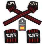 Polsbandages en riemen voor de sportschool - 2 stuks polsbandages en 2 riemen - geschikt voor alle soorten training en gewichtheffen crossfit