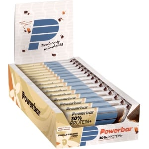 Powerbar | Eiwitreep | Protein + Bar 30% | Caramel Vanilla Crisp - 15x55g