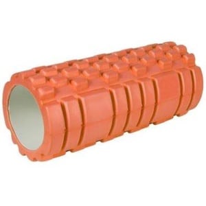RS Sports Intense Foam roller - 33 cm - Oranje - geschikt voor Crossfit l Fysiotherapie l Fitness