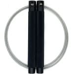 RXpursuit Speedrope Springtouw Falcon Pro Line voor CrossFit - Perfect voor snelle Single Unders en Double Unders - Super Snelle Lagers - Aluminium Handvaten - Zwart-Zilver