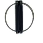 RXpursuit Speedrope Springtouw Falcon Pro Line voor CrossFit - Perfect voor snelle Single Unders en Double Unders - Super Snelle Lagers - Aluminium Handvaten - Zwart-Grijs