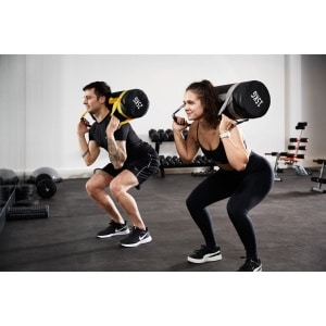 Rebblo Powerbag 15 kg - Training Zandzak met Hendels - Krachttraining - Polyester - Sport Sand Bag - ⌀ 23 x 59 cm