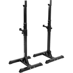 Rebel Active Verstelbare Halterstandaard - Stabiliteit Veiligheid Krachttraining - 105-160 cm - 1 Set van 2 Stuks