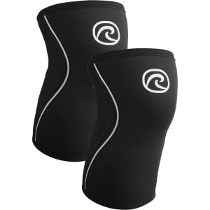 Rehband RX Knee Sleeves - Powerlifting - Crossfit - Fitness - 1 Paar - 5MM Zwart - Maat: M