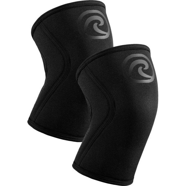 Rehband RX Knee Sleeves - Powerlifting - Crossfit - Fitness - 1 Paar - 7MM Carbon - Maat: XL