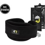 ReyFit Sports Dip Belt - Fitness accessoires - Dip Riem/Gordel - Weight Belt - Crossfit & Calisthenics - Zwart - Inclusief Draagtas