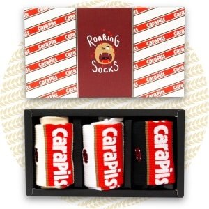 Roaring Socks- CARA PILS Sportsokken - Maat 36-40 - Unisex - Heren Sokken - Dames - Crossfit - Hardloop - Fitness Sokken - Fietssokken - Kerst Cadeau