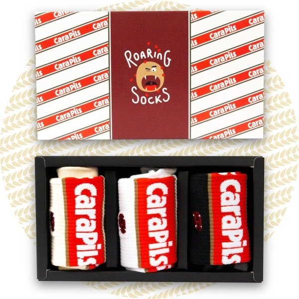 Roaring Socks- CARA PILS Sportsokken - Maat 36-40 - Unisex - Heren Sokken - Dames - Crossfit - Hardloop - Fitness Sokken - Fietssokken - Kerst Cadeau
