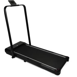 Rockerz Loopband - Inklapbaar - 1-10.8km/u - Wandelband onder bureau - Walking Pad - Opvouwbare Loopband - Treadmill - Zwart