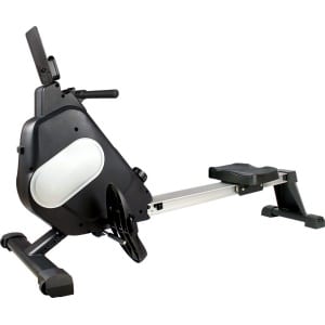 Roeimachine - Magnetische Roeitrainer - met LCD console en 16 weerstandsniveaus - Stil - Zwart