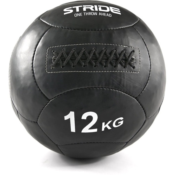 STRIDE Medicijnbal Elite - 12 kg - Zware Fitness Bal - Voor veelzijdige trainingen - Krachttraining, Gym, Crossfit