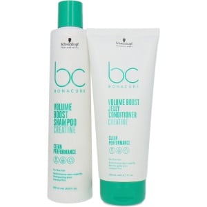 Schwarzkopf Bonacure Volume Boost Creatine Shampoo + Jelly Conditioner - 250-200 ml