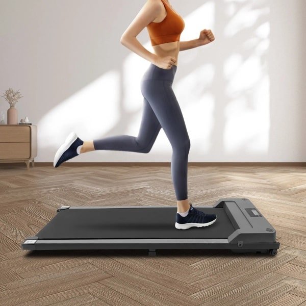 Seastone- Loopband 2 In1 Opvouwbare Elektrische Loopband M/Afstandsbediening 1-6 Km/h Hometrainer - Loopband voor thuis