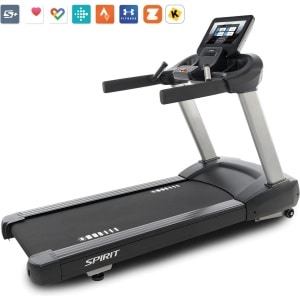 Spirit Fitness CT800ENT professionele/commerciële loopband met entertainment console