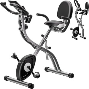 Sportana Hometrainer Eagle 3 - Inklapbaar 10 Niveaus - Zilver Zwart