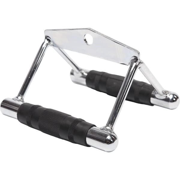 Sportschool V Bar Vierkant - KabelGrip Set - Heavy Duty Handvatten - cable grips - Geschikt voor Zittende Rows en Krachttraining