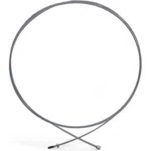 Springtouw Premium vervangingskabel Crossfit klitvrij staalkabel lengte 3 m - dikte 24 mm met vervormingsvrije coating