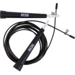Springtouw met aluminium handgrepen, lengte 300cm verstelbaar, staaldraad, skipping rope, crossfit rope, MKBM, Faya Lourens, Killerbody