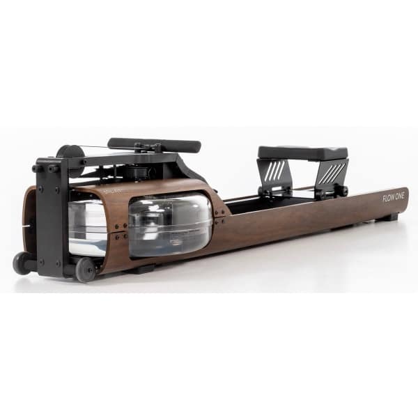 Stil-Fit Flow One Roeitrainer Walnotenhout - Waterweerstand, Compact Design | Full-Body Workout | Houten Frame | 4,3" Touchscreen
