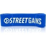 StreetGains® Weerstandsband Extreme - Resistance Band 35-75 kg - Blauw - Fitness Elastiek voor Calisthenics, CrossFit, Krachttraining & Pull-Ups