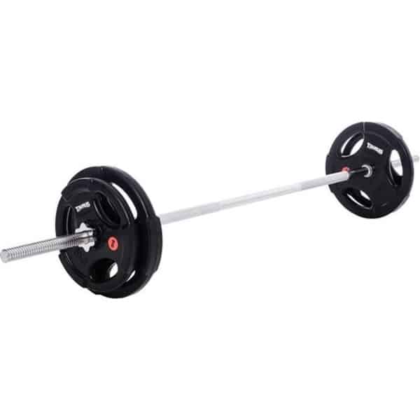 Taurus 3G Pro halterschijven 30 mm gerubberd 2.5kg - metalen binnenring - 3 grepen - crossfit - halterschijf - gewichtheffen - 30mm boring - halter gewicht