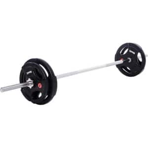 Taurus 3G Pro halterschijven 30 mm gerubberd 5kg - metalen binnenring - 3 grepen - crossfit - halterschijf - gewichtheffen - 30mm boring - halter gewicht