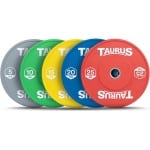 Taurus Bumper Plate Pro Kleur 10 kg - Bumper - Crossfit - Halterschijf - 50mm
