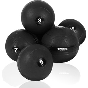 Taurus Slam Ball 10 kg - functionele training van kracht, lenigheid en uithoudingsvermogen - medicijnbal - medicine ball - wall ball - crossfit - Bear crawls - Russian twist - Burpees - Stuitert niet