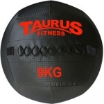 Taurus Wall Ball 9kg - 35cm diameter - crossfit - muurbal - kunstleder - anti slip - functional training - stuitert - coördinatietraining