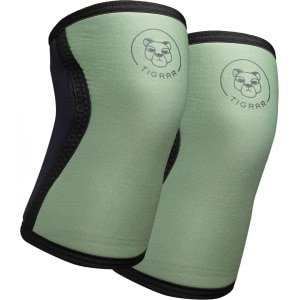 Tigrar Knee Sleeves - 7mm Dik - Knee Sleeves voor Powerlifting & Crossfit - Groen - maat XL