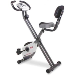 Toorx Fitness BRX-COMPACT inklapbare hometrainer - Fitness fiets - 8 weerstandsniveaus - Transportwielen - Max 100 kg.