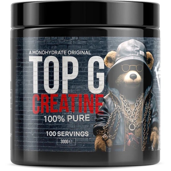 Top G - Micronized Creatine Monohydrate - 300g - 100 Porties! - Creatine - Creatine Monohydraat - Creatine Monohydrate - Fitness - Krachttraining - Energie