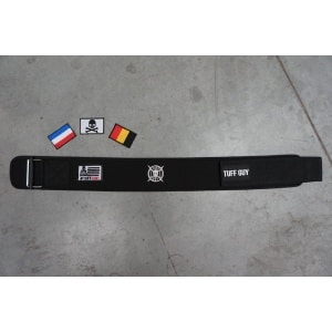 Tuff Guy - Black Nylon PRO Lifting Belt - Gewichthef Riem - Geschikt voor Functional Fitness, Olympisch Gewichtheffen en CrossFit - SMALL